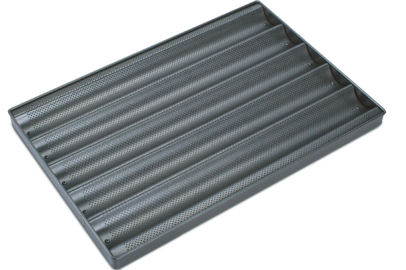 5槽法式烤盘（特氟龙）