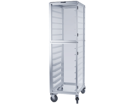 14层封闭式铝合金台车